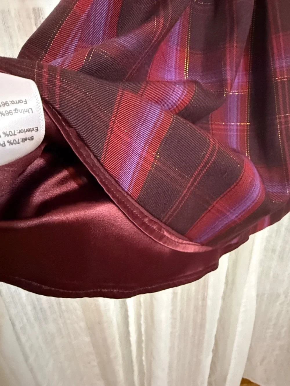 ModCloth plaid dress